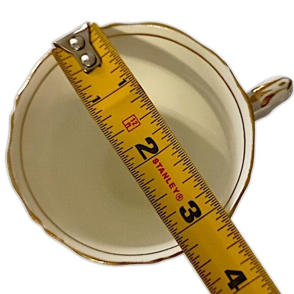 Crown Staffordshire Springtime Tea Cup‎ Saucer Floral Fine Bone China England - Picture 3 of 16